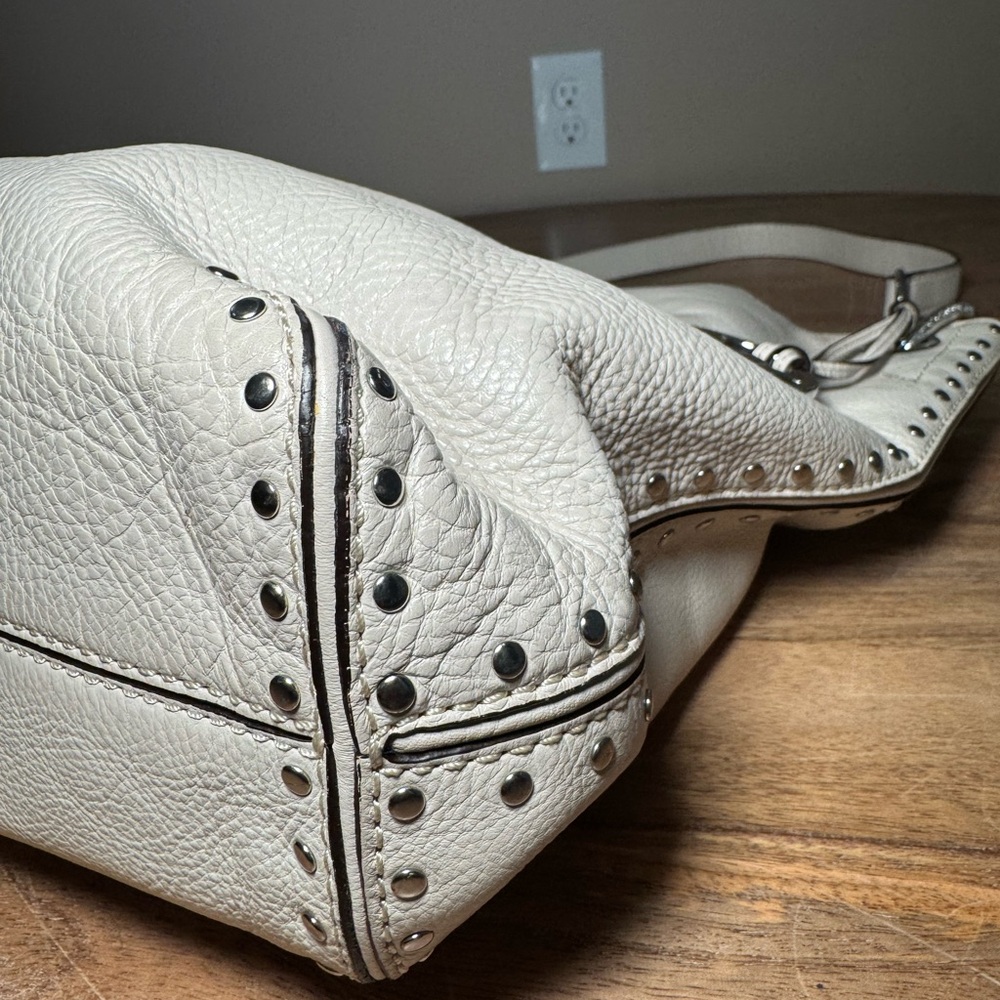 Michael Kors Studded Uptown Astor in Vanilla - Picture 8 of 10